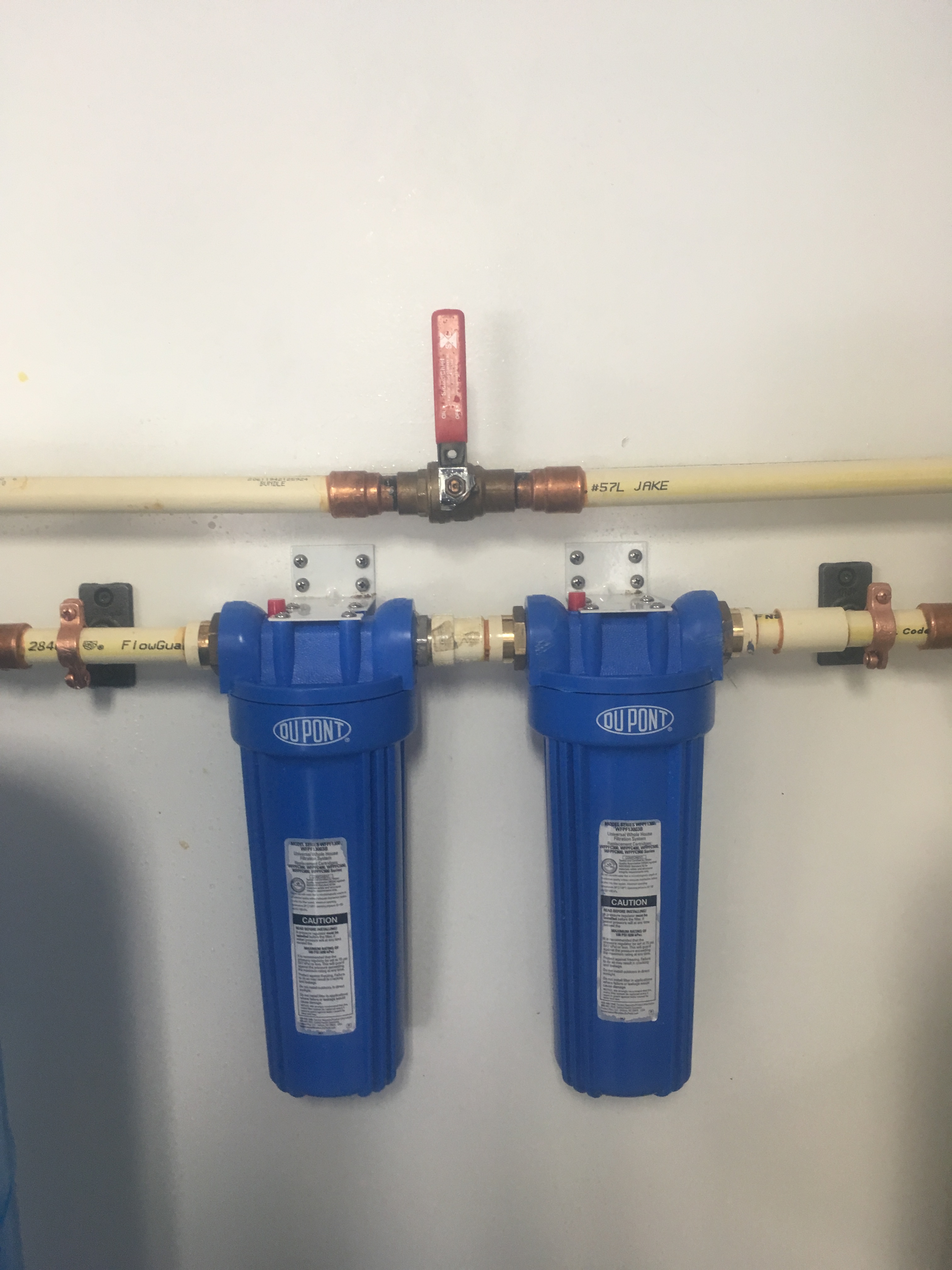 Du Pont water filtration system